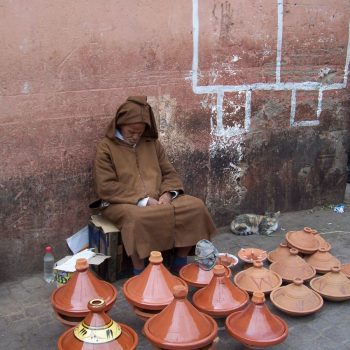 verkoper in Marrakech